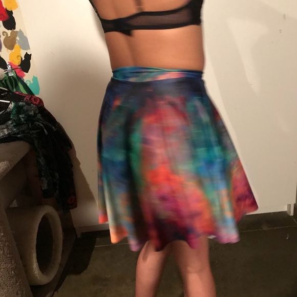 BM rainbow circle skirt - Picture 2 of 4